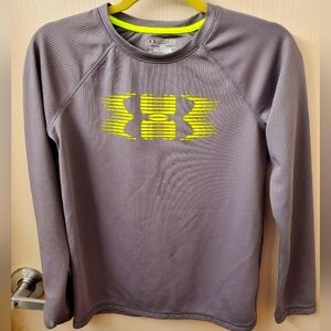 Under Armour Boy's Long-sleeved Graphic T-Shirt.